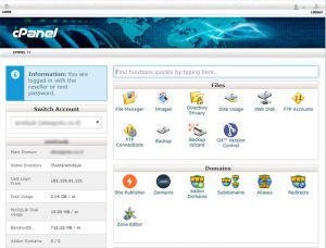 cpanel