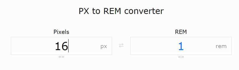 המרת מידות לפונטים